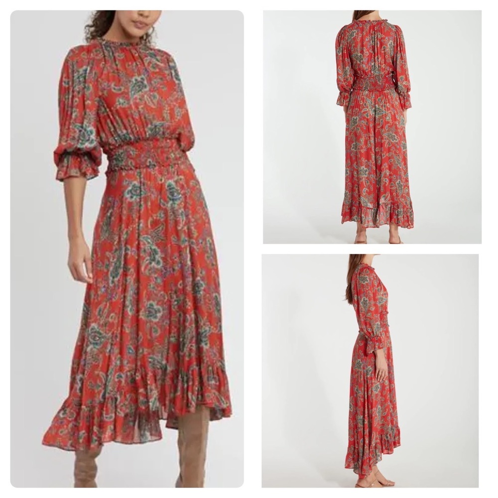 Red Paisley Long Peasant Dress
Designed by
Icons Objects Of Devotion - Picture 2 of 8